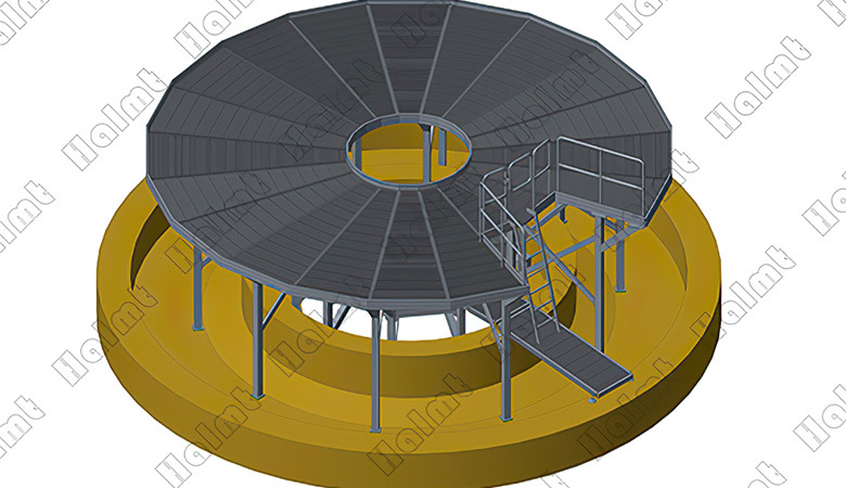 Hydro Power Station Platform